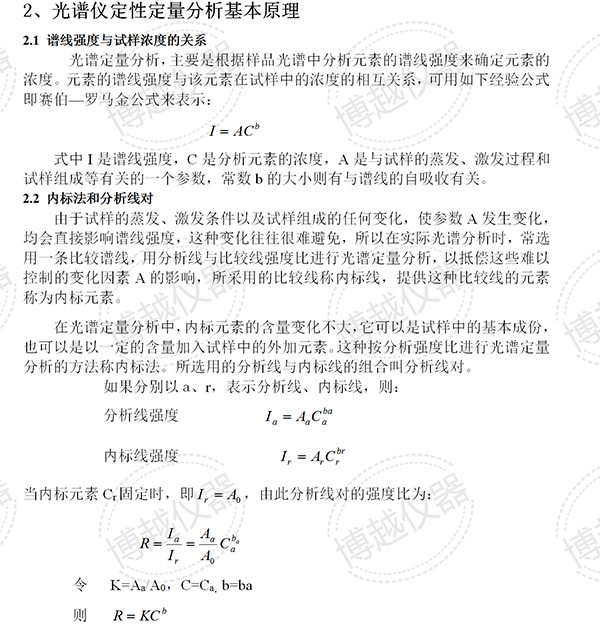 5代光譜分析儀說明書