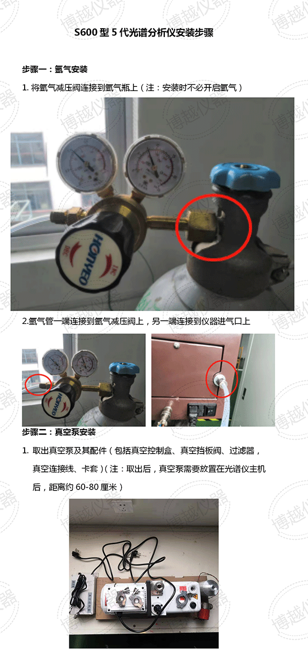 5代光譜分析儀安裝現(xiàn)場(chǎng)示意圖
